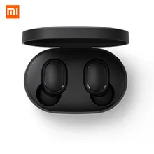 Xiaomi Redmi Airdots TWS Bluetooth наушники стерео басы BT 5,0 Eeadphones с микрофоном Handsfree Наушники управление AI