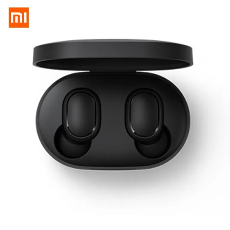 Xiaomi Redmi Airdots СПЦ Bluetooth наушники стерео бас BT 5,0 Eeadphones с микрофоном громкой связи AI управление