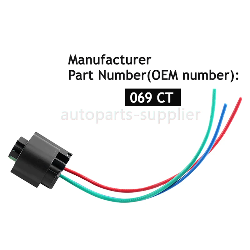 YAOPEI 4 шт./лот 3pin парковки PDC Сенсор Stecker кабель подходит 9663821577 5HX08SW1AA 25723406 30765108 1379729