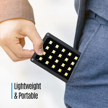 

Viltrox RB08 Fill-in Video Light photo Lamp Portable LED Lamp with Display Screen USB Charging Cable Hot Shoe accessiories