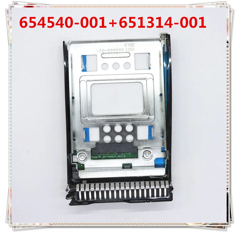 654540-001 + 651314-001 2 5 &quotSSD до 3 5" SATA конвертер жесткий диск в сборе для gen8/gen9 сервера |