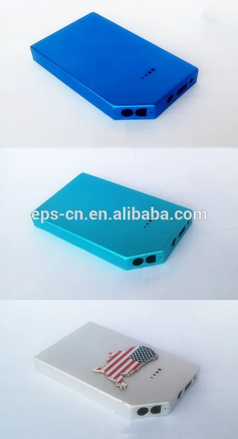 2015 new model ,car rohs power bank, 8000mAh, metal case