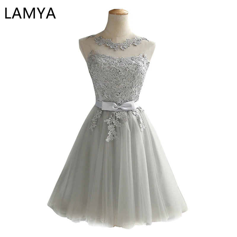 LAMYA короткие платья для выпускного вечера 2021 сексуальное платье с открытой