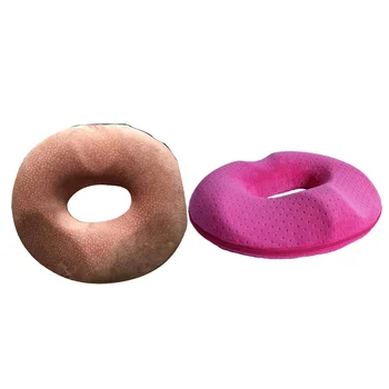 

2pcs Memory Foam Donut Ring Tailbone Coccyx Seat Cushion Pillow for Hemorrhoid Prostate Pregnancy