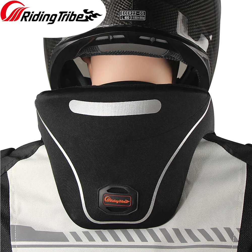 Reiten Tribe 2020 Neue Halsschutz Motorrad Neck Brace Schutz Reflektierende Moto Offroad Schutz Getriebe Unterstützung Helm HX-P24