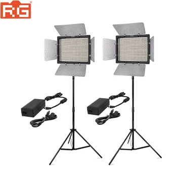 

YONGNUO YN600L II YN600II 600 LED Video Light Panel with AC Adapter +2m Light stand, Studio Lighting 3200-5500k/5500K dimmable