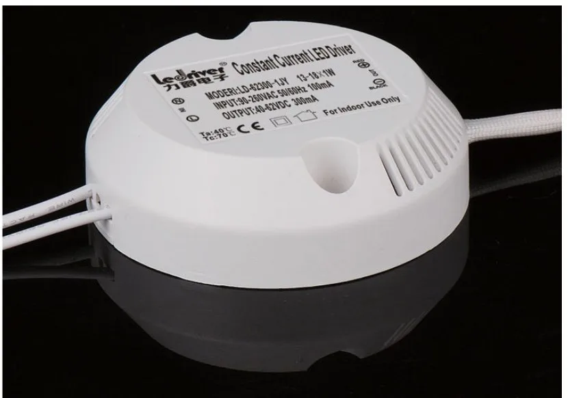 

New 10pcs/Lot 13-18 ~ 1w Led Driver Constant Current 90-260 V 1w Led Driver 13-18w Led Driver power Supply With the shell