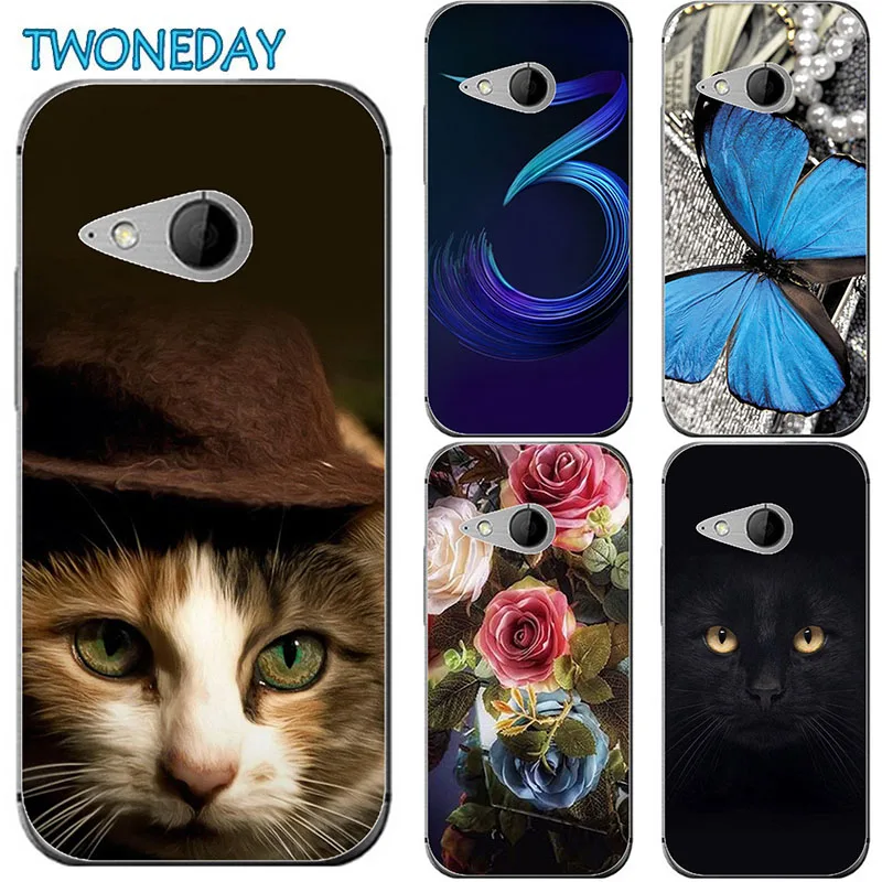 

Soft TPU Case For HTC One M8 Mini One Mini 2 Colorful Printing Back Case Cover Cute Turbo Case For HTC M8 Mini Frozen Coque