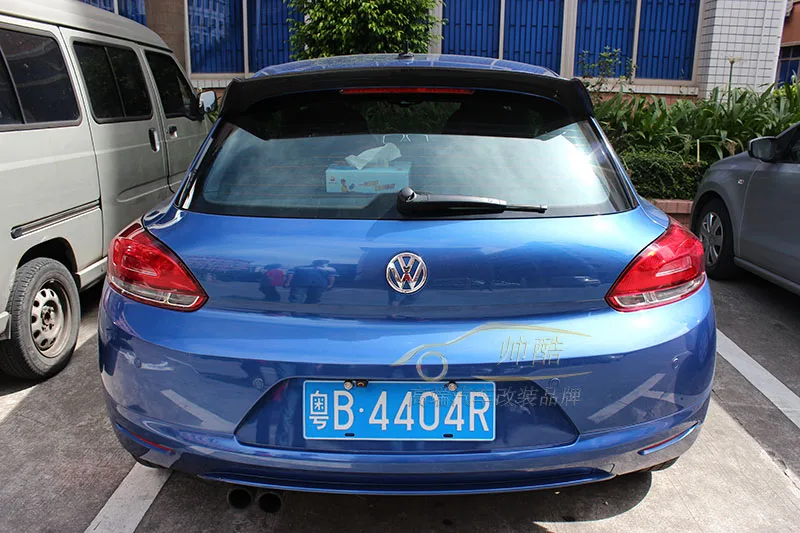 Подходит для Volkswagen 09-14 Scirocco votex R GTS RLINE углеродное волокно заднее крыло с задним спойлером крыло