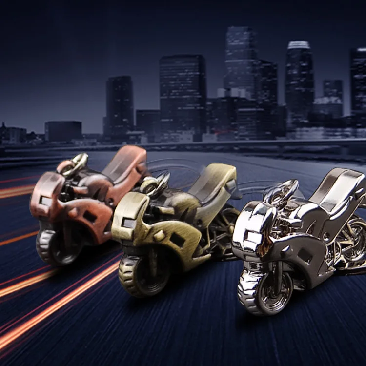 

Motorcycle Parts Motor Shape Zinc Alloy Key Chain Innovative Good Gift Key Ring Motor Car Fashional Non Discoloration Key Rings