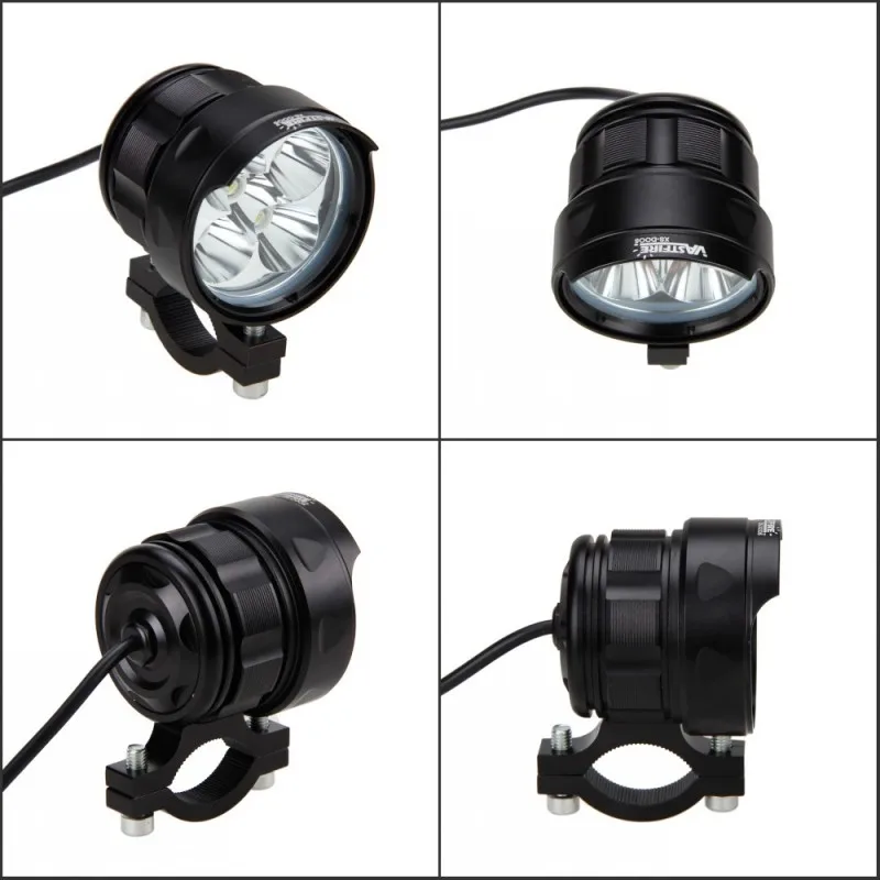  2PCS 50W 3 Modes High Low SOS 5000LM 4V-84V Motorcycle 5x XM-L T6 LED Driving Headlight Fog Lamp Sp - 32966288037