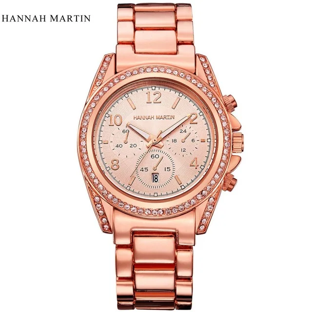 Hannah Martin Quartz Watch Women Watches Luxury Famous Brand Watches