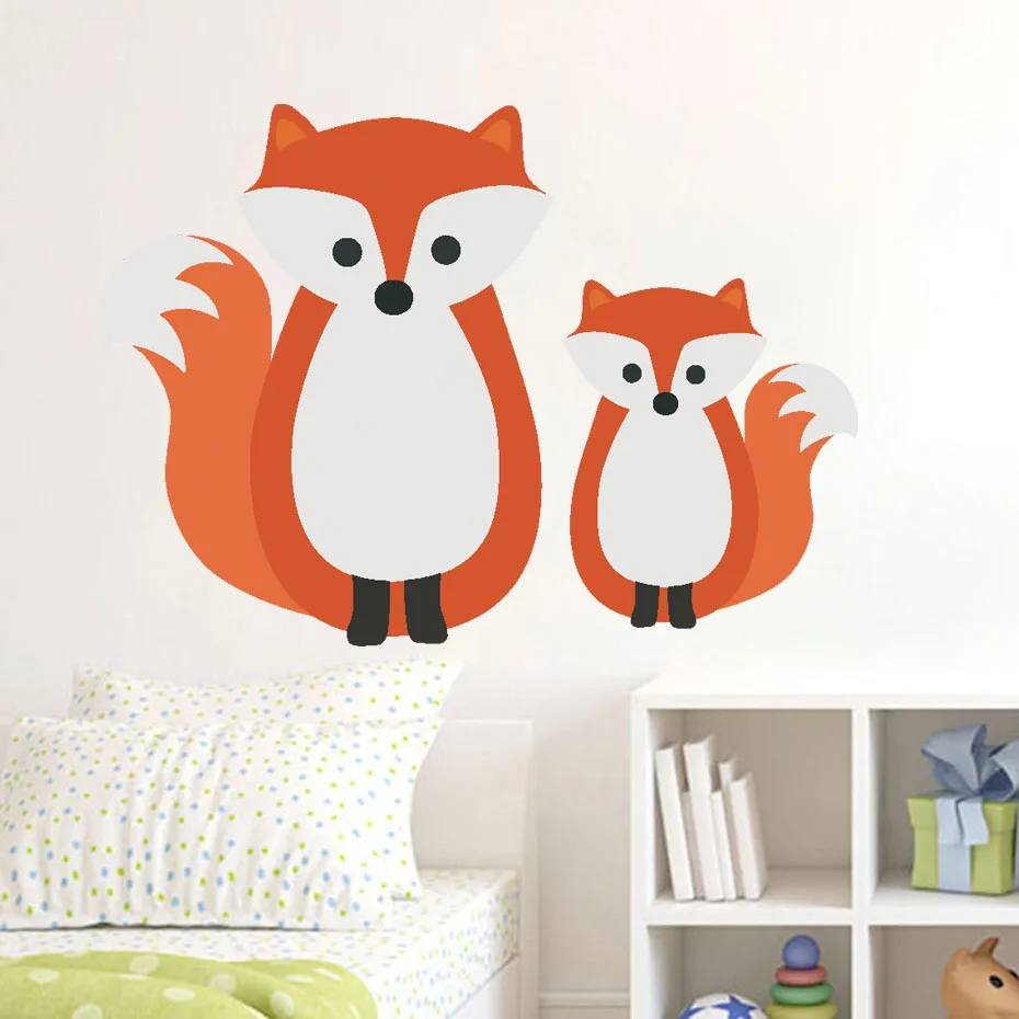 Cartoon Wall Art Decals For Kids Nursery Bedroom Vinyl Wall Sticker