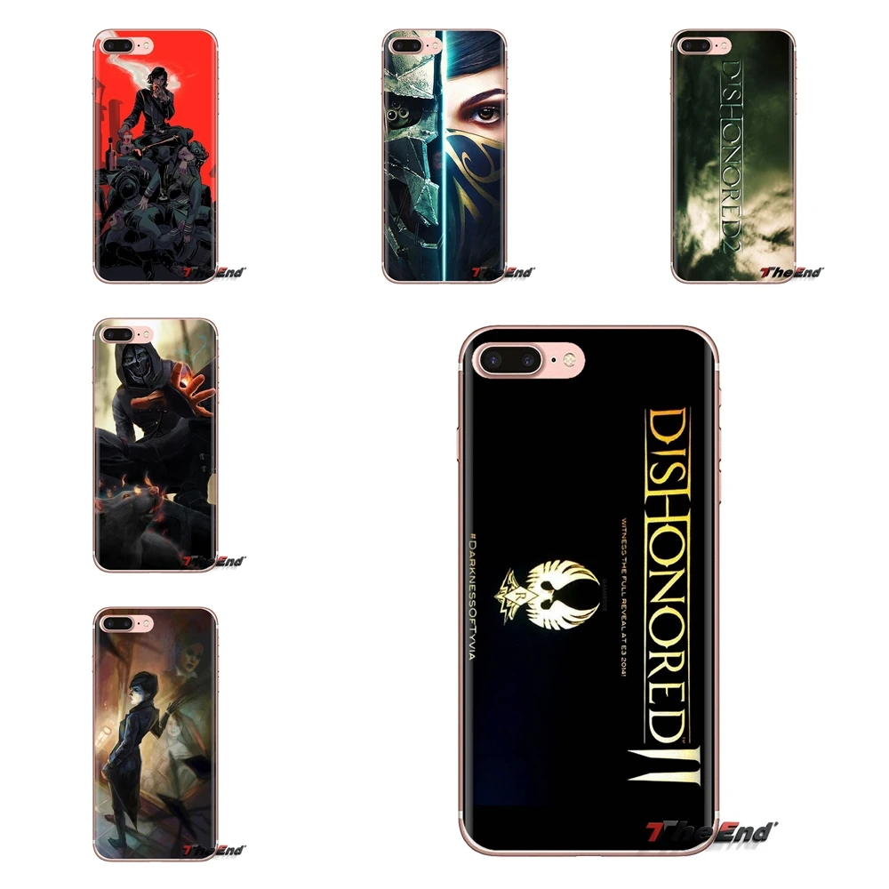

For Samsung Galaxy J1 J2 J3 J4 J5 J6 J7 J8 Plus 2018 Prime 2015 2016 2017 Game dishonored 2 Emily Kaldwin Silicone Phone Housing