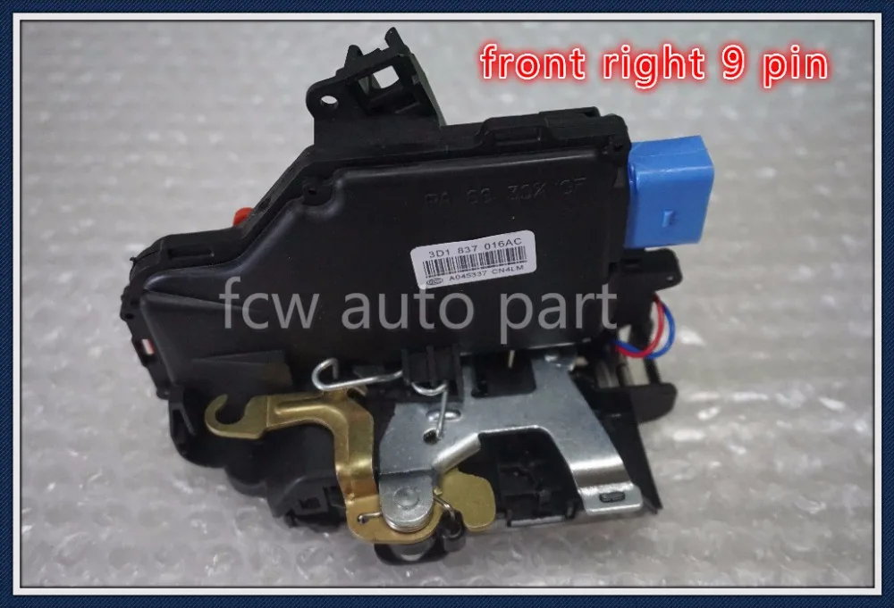 Central serrure de porte moteur actionneur avant droit Renault Master 2003-2010