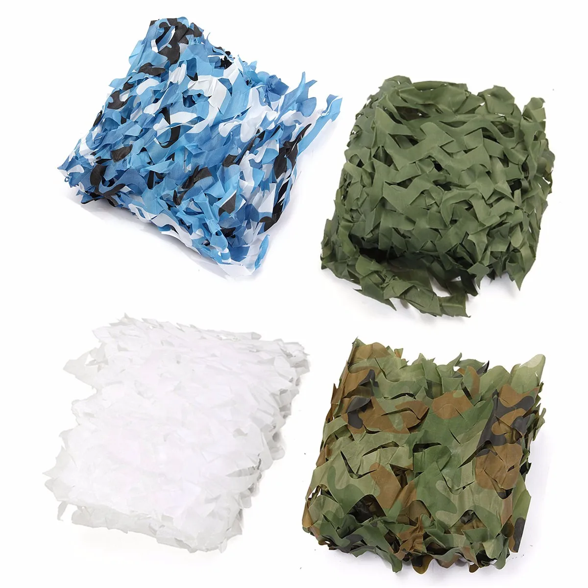 2 m * 2 m أكسفورد البوليستر القماش الصيد العسكرية التمويه صافي الجيش كامو المعاوضة سيارة مخيمات الشمس المأوى الظل حديقة