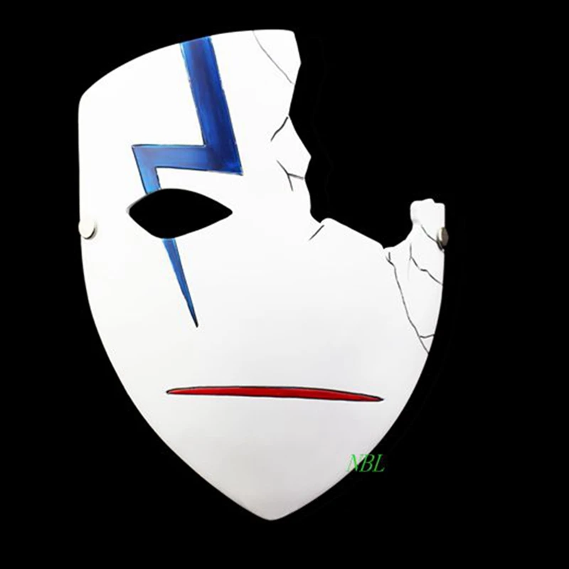 Japanese Anime Darker Than Black Hei White Masks Half Face Halloween