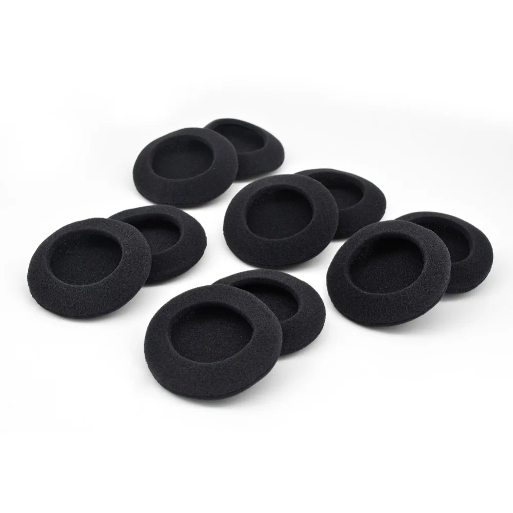

5 Pairs of Foam Ear Pads Cushion Earpads Sponge Pillow Earmuff Covers Cups for Sennheiser PC230 PC8 USB Earphones Headphones