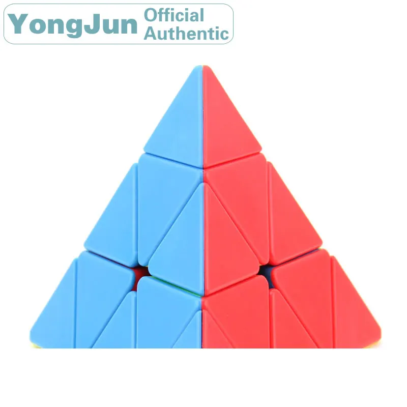 

YongJun YuLong Pyraminxeds 3x3x3 Magic Cube YJ Pyramid 3x3 Professional Speed Puzzle Antistress Educational Toys For Children