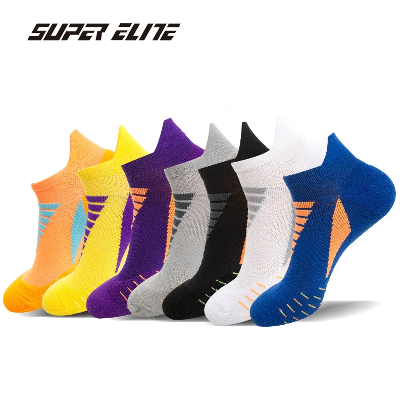 Bendu новые спортивные носки для бега, профессиональные носки для улицы, короткие носки для фитнеса, мужские 7 пар/лот - Цвет: 7 Pairs Colors