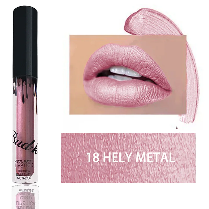1pcs /lot Metal Liquid Lipstick Sexy  Lip Paint Makeup kyliejenner Long Lasting kilie Batom Mate Lip Gloss Cosmetics Lip Kit