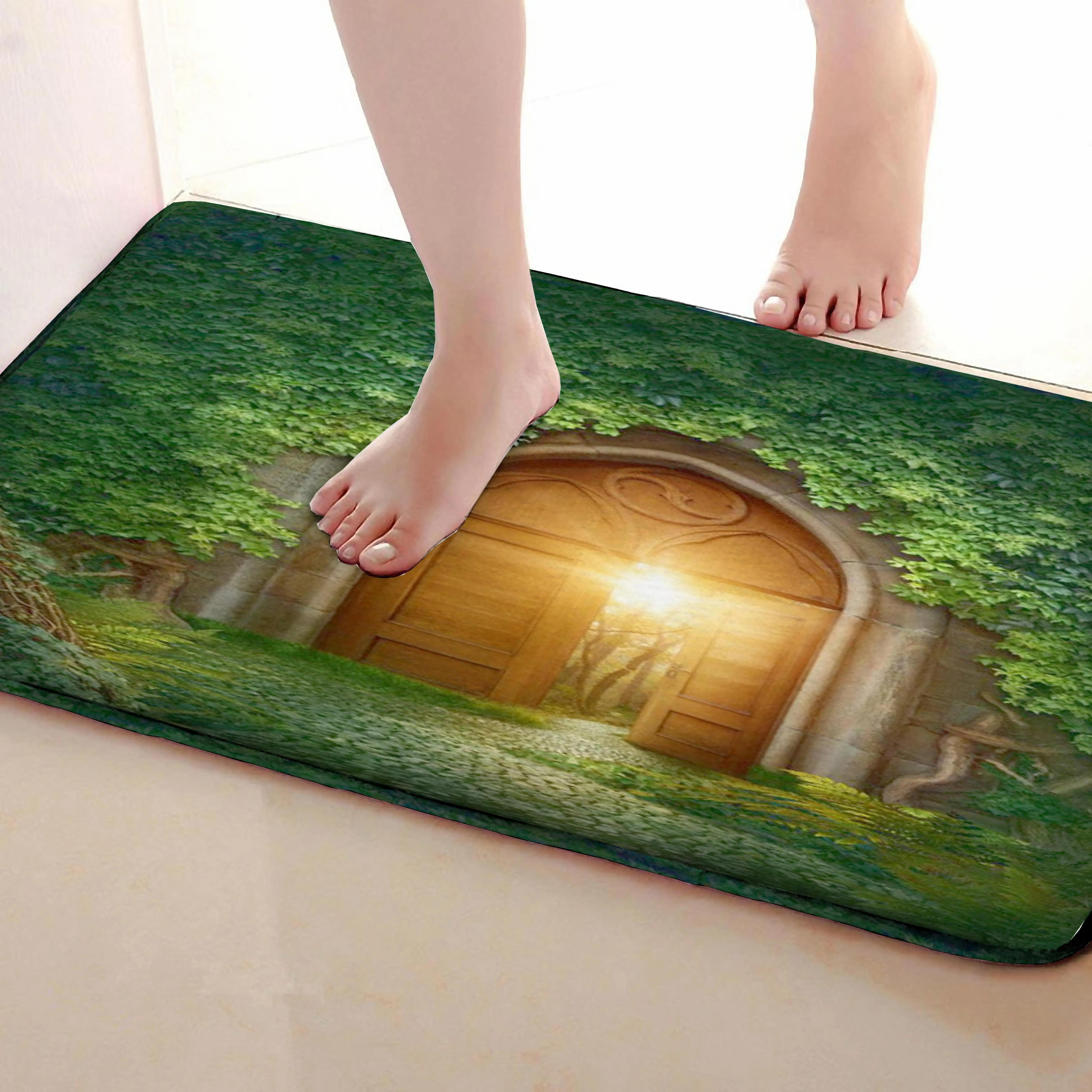 funny camping door mats