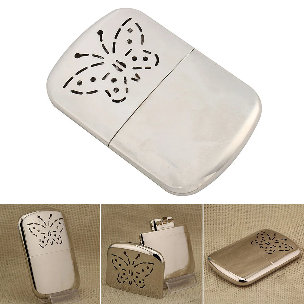 Portable Heater Winter Hand Use Durable Indoor Outdoor Warmer Zinc Alloy Pocket |