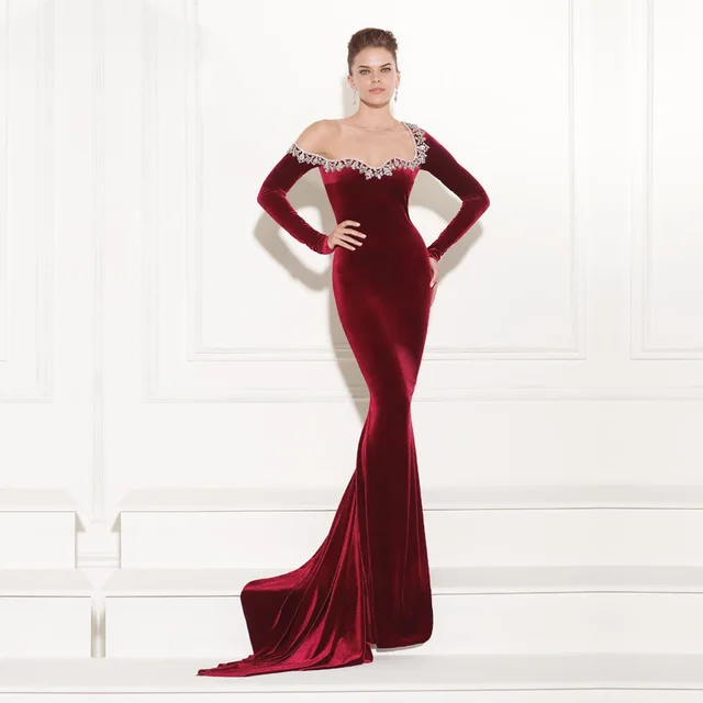 Long Red Dress
