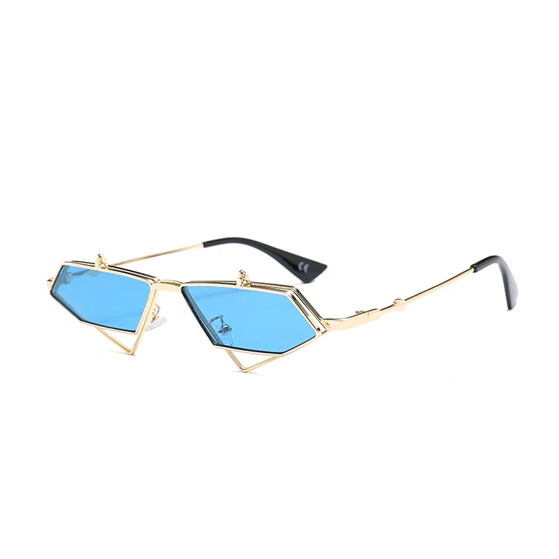 Королевские женские солнцезащитные очки с Откидывающейся Крышкой, новинка, брендовые дизайнерские солнцезащитные очки для женщин, высокое качество, металлическая оправа, очки UV400 ss519