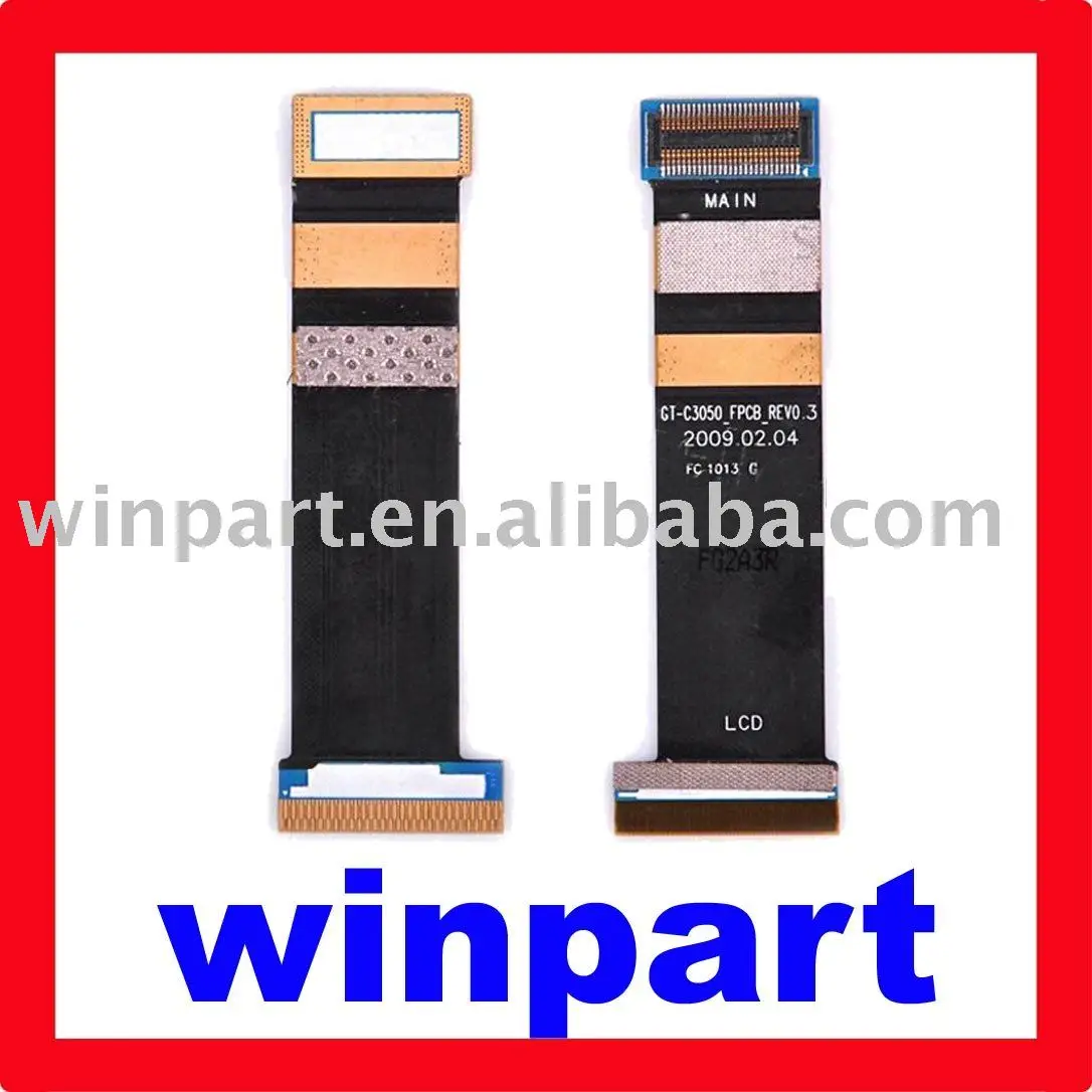 mobile flex cable For Samsung C3050 freeshipping+guaranteed 100in