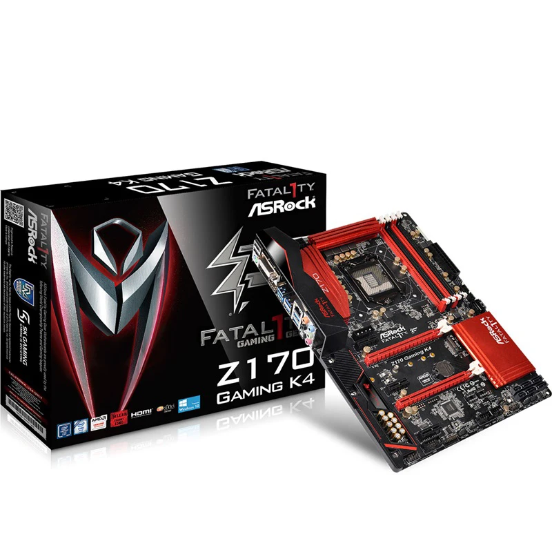 

Z170 Gaming K4 Z170 LGA1151 motherboard overclocking game killer card used 90%new