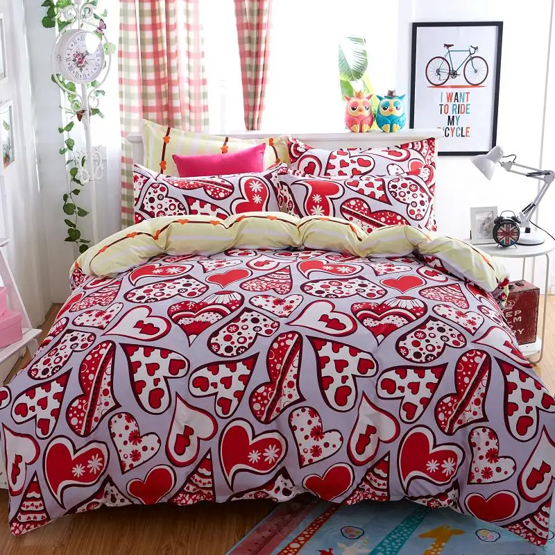 font b Home b font font b Textiles b font love language style bedding sets