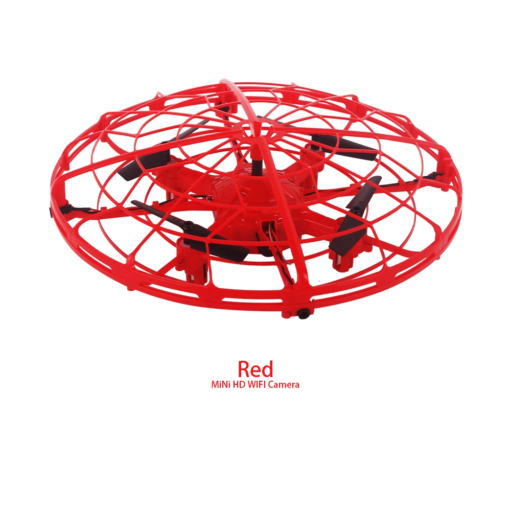 Индукционный пульт дистанционного управления Мини радиоуправляемые дроны Дрон мини гравитационный чувство управление Индукционное Дрон высота удерживающее инфракрасное Предотвращение - Цвет: red