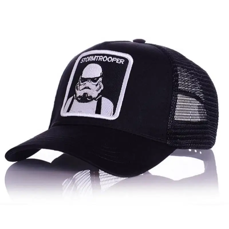 Cartoon Anime Dragon Ball Baseball Caps Men Women Snapback Hip Hop Cap Summer Breathable Mesh Trucker Hat Dad Hats