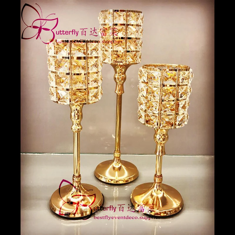Crystal Votive Tealight Candle Holders -1