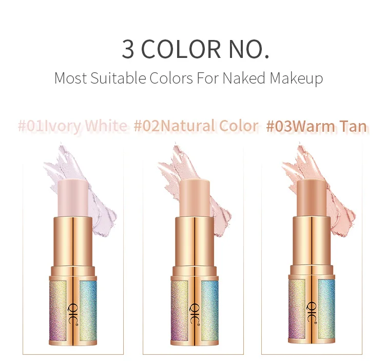 

1Pcs 3 Colors Concealer Stick Foundation Makeup Contour Concealer Cream Repair Rod Waterproof Brightening Cosmetics TSLM1