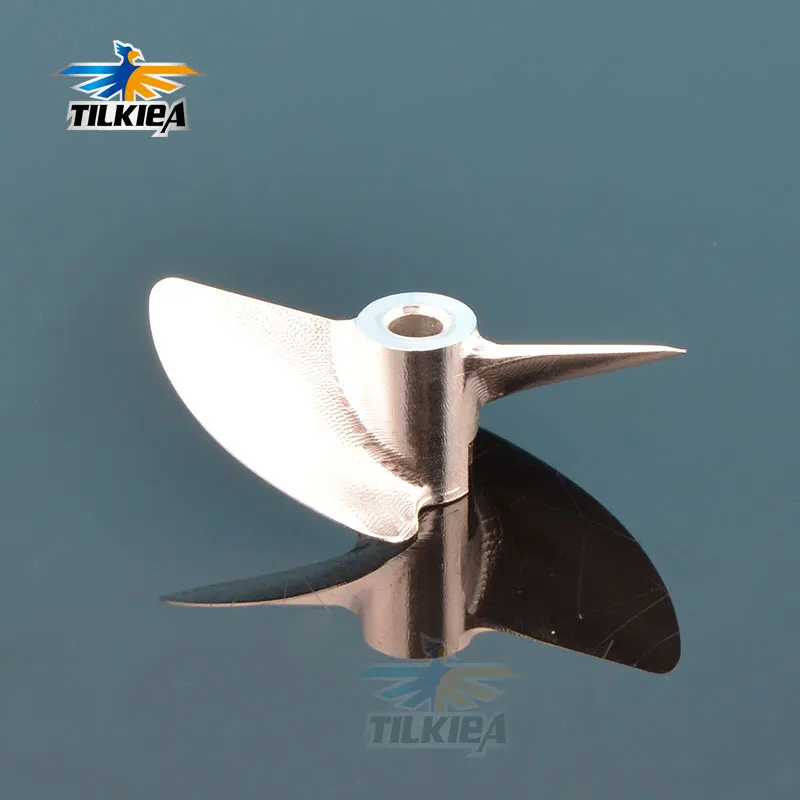 

1pcs Rc Boat Aluminum Alloy Propeller Ft012 Metal Propeller D30mm ID3mm CNC Screw For Rc Ft 012 Boat Spare Parts Upgrade Parts