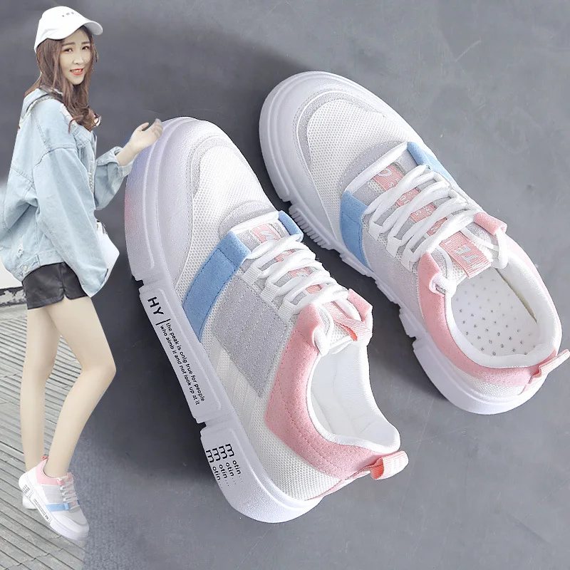 

2019 spring and autumn new fashion wild trend casual comfortable non-slip lightweight wear-resistant student shoes sneakers
