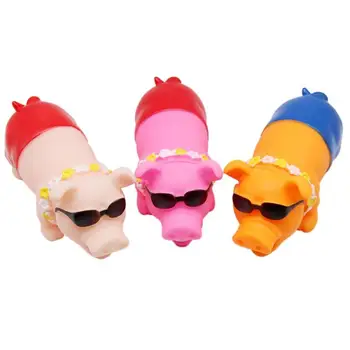 

Novelty Elastic Cartoon Pig Animal Squeeze Decompression Toys Tricky Toy Squeeze Toy Cartoon Pig Toy Decompression Toy Fun Kids