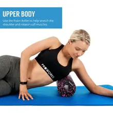 Высокая твердость Yaga фитнес-пена вал Йога Колонка фитнес тело формирующий ролик массажное оборудование Товары для йоги