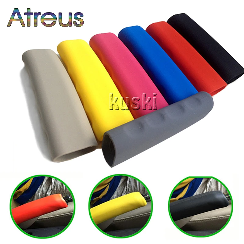Atreus силиконовые чехлы для рулевых тормозов Audi A4 B6 B8 VW Passat B5 B7 Skoda Octavia A7 A5 Renault Megane 2