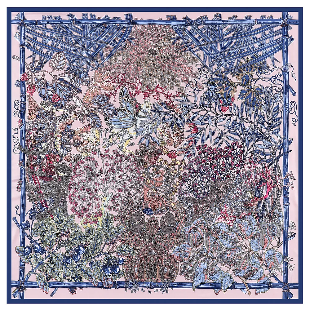 Buy 2019New Silk Scarf Women Large Shawls Stoles Forest Print Square Scarves Echarpes Foulards Femme Wrap Bandanas 130*130CM for only 13.13 USD Buy 2019New Silk Scarf Women Large Shawls Stoles Forest Print Square Scarves Echarpes Foulards Femme Wrap Bandanas 130*130CM for only 13.13 USD