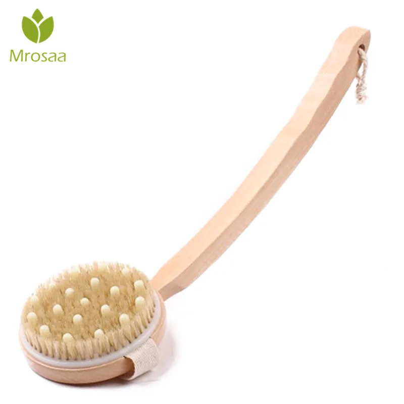 1 Pcs Body Cleaning Brushes Circular Massage Bristle Brush Detachable