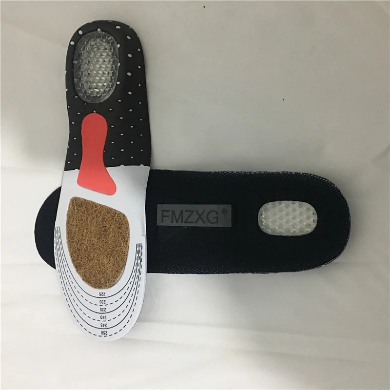 

FMZXG P1031-P1033 Silicone Gel Insoles Foot Care for Plantar Fasciitis Heel Spur Sport Shoe Insoles Arch Orthopedic Insole 1269
