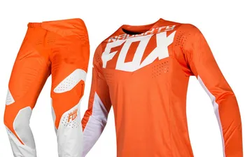 

NEW 2019 NAUGHTY Fox MX 360 Kila Orange Jersey Pants Motocross Dirt bike Off Road Adult Racing Gear Set