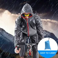 Offre spéciale maillot de cyclisme imperméable à manches longues imperméable vent manteau de pluie coupe-vent vêtements de vélo vtt hommes femmes veste de vélo 3