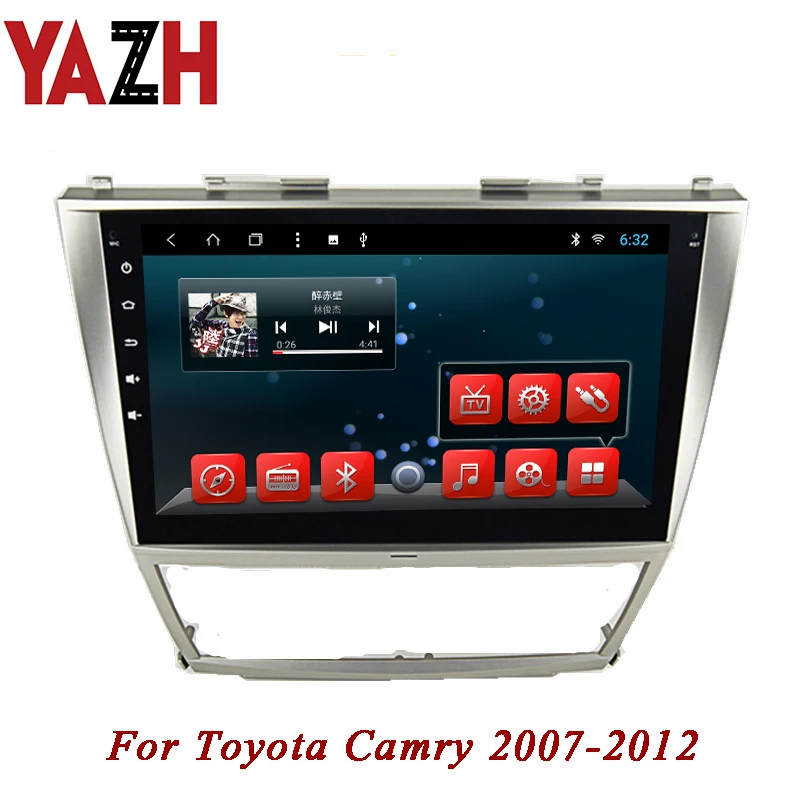 Clearance YAZH 2 Din Auto Radio 10.1 inch Head Unit For Toyota Camry 2007 2008 2009 2010 2011 2012 GPS Navigation Stereo 32GB HD display 0 Clearance YAZH 2 Din Auto Radio 10.1 inch Head Unit For Toyota Camry 2007 2008 2009 2010 2011 2012 GPS Navigation Stereo 32GB HD display 0