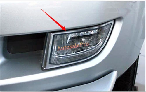 Накладка на переднюю противотуманную фару из АБС пластика для Toyota Prado Fj120 2003 2004 2005