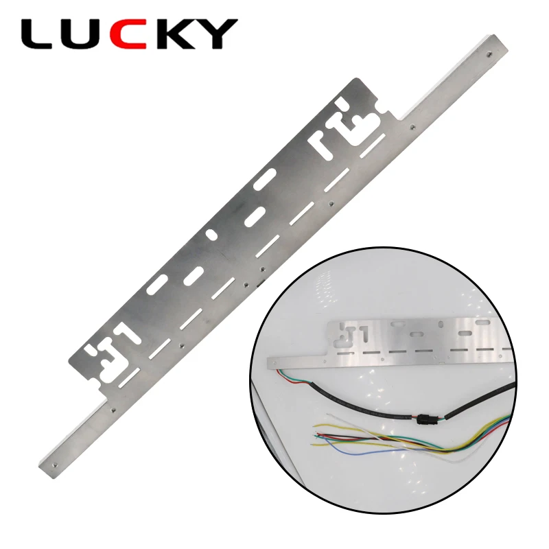 1 шт. CNILUCKY Универсальный RGB светильник номерного знака 41 см s лампа 24x5050SMD