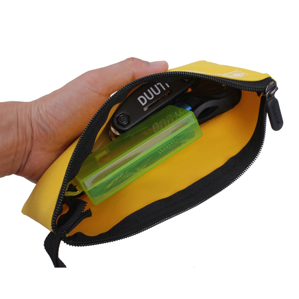 1 шт. прочная цветная сумка для инструментов 600D Оксфорд водонепроницаемая ткань аппаратура, ручной инструмент Органайзер инструментарий хранения Макияж молния Сумочка